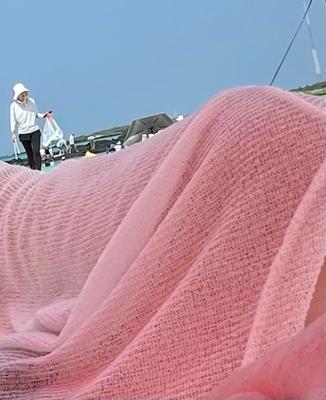 [MADE BY 비바럽]로아 커버업 티셔츠[여름/커버업/시스루/휴양지/바캉스/루즈핏/박스/롱티/비치웨어/트임/비키니/모노키니/긴팔/슬릿/티셔츠/오프숄더/니트] TS19613F 상세 이미지 62